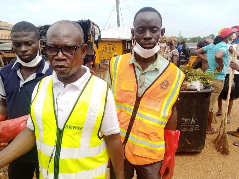 ENVERIONMENT AND SANITATION OFFICE UNDERTAKERS CLEAN-UP EXERCISE ON 13TH OF FEBRUARY 2022.