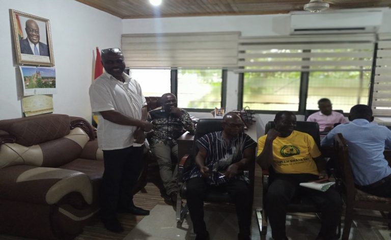 EXIT CONFERENCE FOR DPAT ASSESSMENT HELD AT THE DCE’S OFFICE 2021.