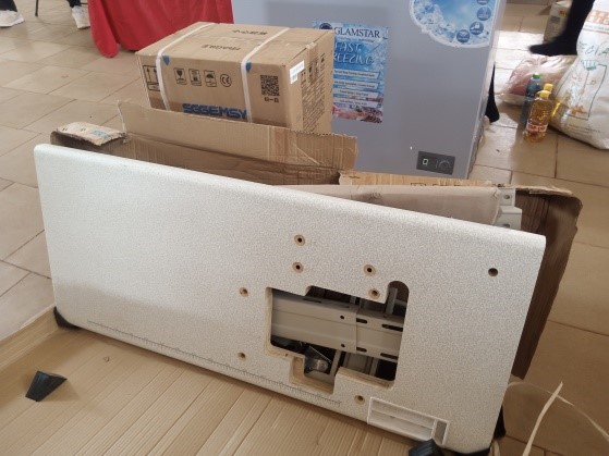 JUABOSO DISTRICT ASSEMBLY DONATES MONIES AND ITEMS TO PERSONS WITH DISABILITY.