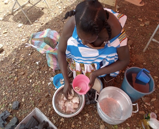 People With Disabilities Prepare food