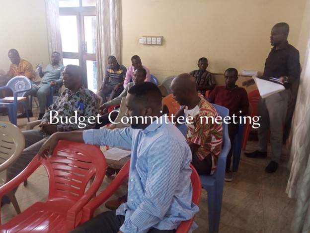 BUDGET COMMITTEE MEETING HELD ON THE 25TH OF JANUARY 2023