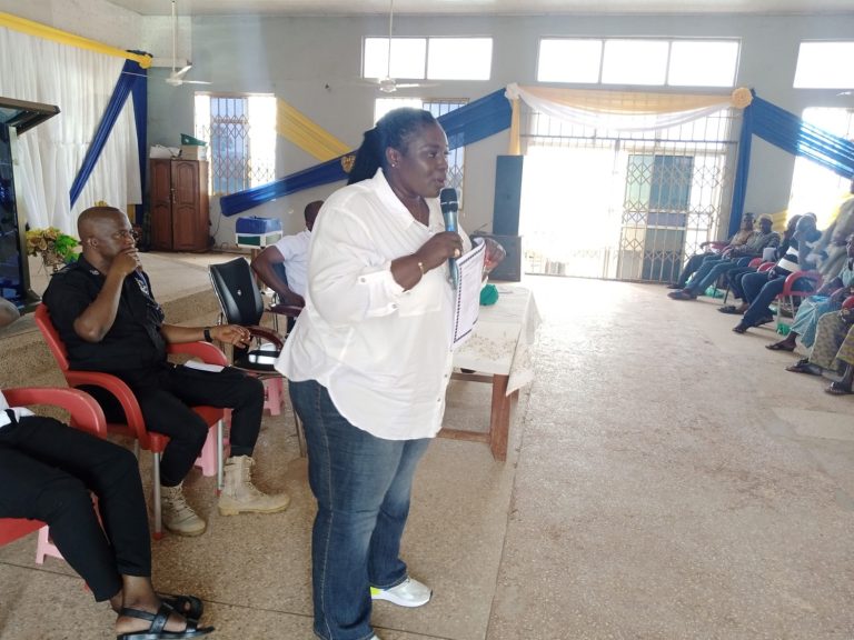 Deputy C.E.O For Forestry Commission Joins DCE Community Visit on 26th January 2022