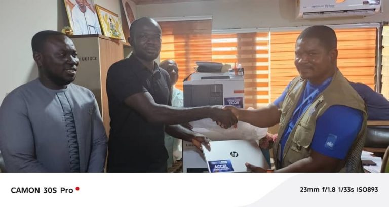 INTERNATIONAL LABOUR ORGANIZATION DONATED TO JUABOSO DISTRICT ASSEMBLY