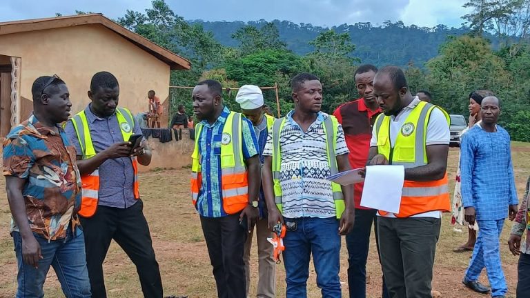 VISIT TO PROPOSED PROJECT SITES AND LEGACY PROJECTS IN JUABOSO DISTRICT