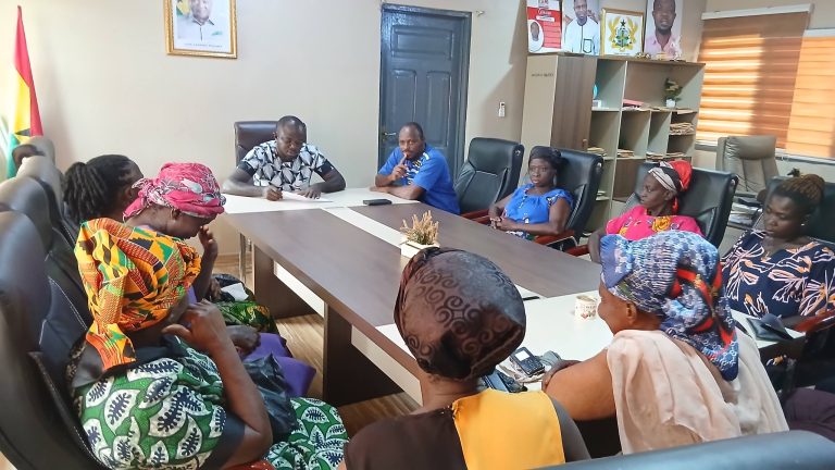 Hon. Alexander Adu-Quist Meets Sweepers to Reinforce Sanitation Standards